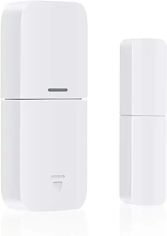 Sensor de Puertas Inalámbrico Windows, Compatible con Cualquier Sistema de Alarma de Seguridad en casa de 433 MHz para casa y Empresa (2 Juegos).  