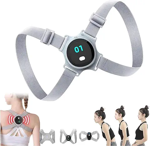 Shapecodemax Dispositivo de Cuello Linfático Calmante para Esculpir el Cuerpo,corrector de Postura Portátil para la Espalda, Instrumento Ultrasónico Linfático para dar Forma al Cuerpo (1 Pcs)  