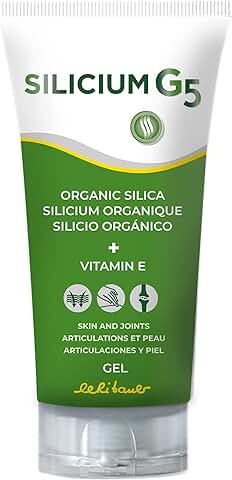 Silicium G5 Silicio Gel con Vitamina e por Articulación Hueso Músculo Dolor Alivio - 150 ml  