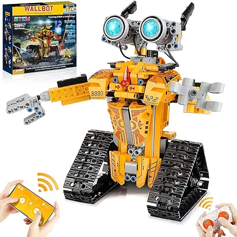 Sillbird Robot de Juguete para Niños de 8 a 12 Años, Juguetes de Construcción de Robots Controlados por Aplicación Remota Mindstorms Regalo Cumpleaños Infantiles Niños 8-12 Años  