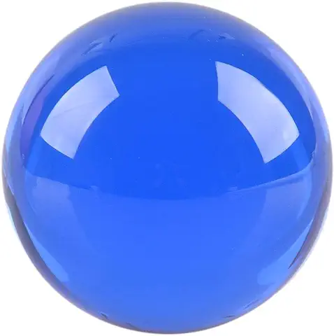 SIMUER Bola de cristal para fotografía, 70 mm, bola de cristal para fotografía, color azul