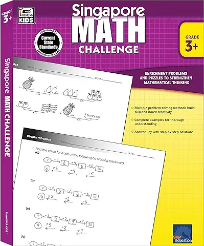 Singapore Math Challenge, Grades 3 - 5: Grade 3+  