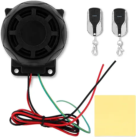 Sistema de Alarma para Motocicleta, Kit de Seguridad Antirrobo de 12V, Control Remoto Bidireccional, Alarma de Seguridad Antirrobo, Dispositivo de Alarma para Motocicleta Súper Fuerte de 115dB  