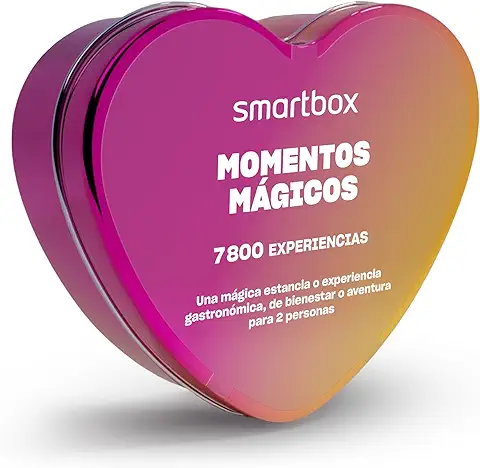 Smartbox - Caja Regalo para Hombre o Mujer - Momentos Mágicos - Ideas Regalos Originales - 1 Experiencia de Estancia, Gastronomía, Bienestar o Aventura para 2 Personas  