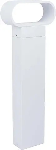 Smartwares Poste LED de Jardín, 9 W, Blanco, 50x18x60 cm  