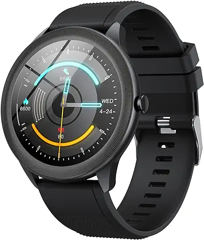 Smartwatch, 1.3" Reloj Inteligente Hombre Mujer Impermeable IP68 con 10 Modos Deportivos , Pulsómetro,Monitor de Sueño, Podómetro Monitores de Actividad Smart Watch Reloj Deportivo para Android iOS  