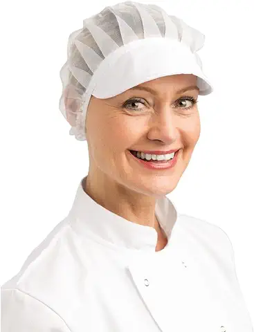 Sombrero con Visera para Cocinero Whites Chefs Apparel B226, Talla única  