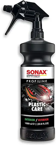 SONAX PROFILINE PlasticCare (1 Litro) Cuidado del Plástico para Preparador Profesional de Vehículos | N.° 02054050  