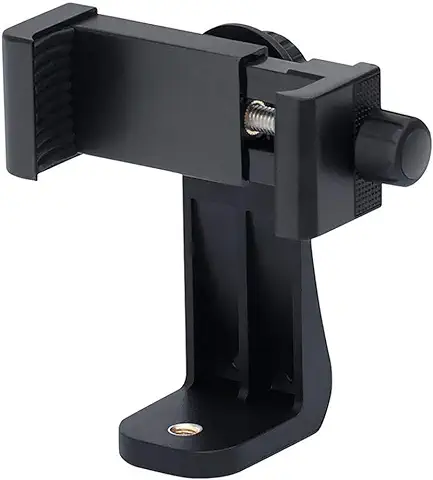 Soporte de Trípode para Teléfono Móvil, Adaptador de Trípode Compatible con Trípode, palo Selfie Monopod con Cabeza de Tornillo Estándar de 1/4"-20, para IPhone para Samsung para Huawei  