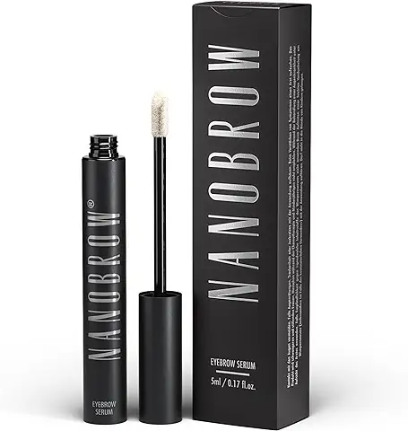 Sérum de Cejas Nanobrow Eyebrow Serum 5ml - Sérum Estimulante del Crecimiento, Fortalecedor y Densificador de Cejas  