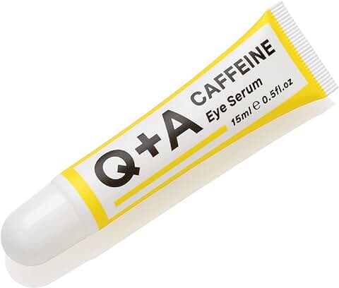 Sérum para el Contorno de ojos con Cafeína Q+A. Un Sérum para el Contorno de ojos que Mejora la Circulación y Descongestiona la zona de la Ojera. 15 Ml/0,5 Fl.oz  