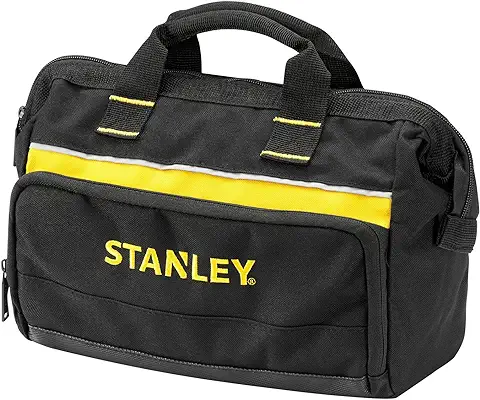 STANLEY 1-93-330 - Bolsa para Herramientas 30 x 25 x 13 cm, Nylon, 8 Compartimentos Interiores  