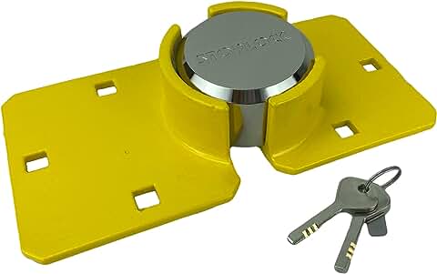 Stoplock Van Lock HG 199-00 - Cerrojo Antirrobo Disuasorio para Puertas Traseras y Laterales de Vehículos Comerciales  