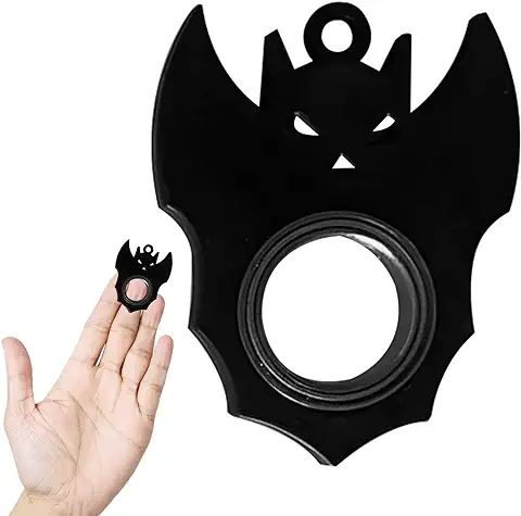 Storaffy Hilandero del la Persona Agitada | Juguete Giratorio Persona Agitada Llavero | Novedad Halloween Fidget Keyring Spinners | Llaveros Portátiles Spinner Fidget Juguetes para Niños y Adultos  