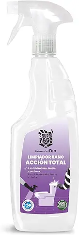 SUPER PACO Dia Limpiador de Baño Acción Total Pistola 750 ml  