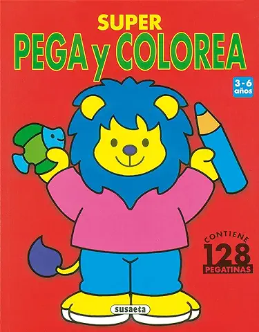 Super Pega Y Colorea -2 (Súper Pega Y Colorea)  