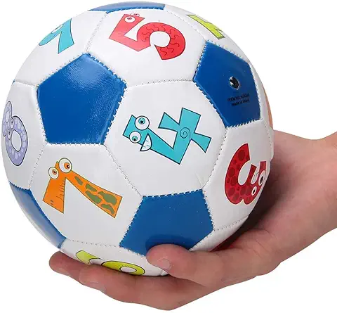 Tamaño de Entrenamiento de la Pelota para Niños al Aire Libre, Balón de Fútbol para Niños, Deporte, Fútbol, ​​13 Cm/5.1 Pulgadas, Materiales Compuestos Colores Llamativos(número)  