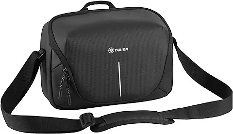 TARION Zone Bandolera para Cámara, Bandolera para Cámara Bandolera Pequeña para Cámara SLR DSLR, Lente, Accesorios  