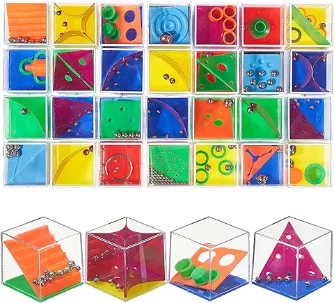 THE TWIDDLERS - Set de 28 Mini Juegos de Rompecabezas/Puzzle Juegos con Diferentes Niveles/Juego Educativo para Desarrollar Habilidades Motrices  