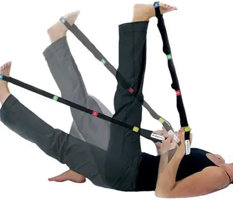 THERABAND Correa Elástica, Correa de Entrenamiento Marcada para Ejercicios Dinámicos, Estiramiento, Construcción de Fuerza, Equipo de Entrenamiento en casa para Control Corporal y Flexibilidad  