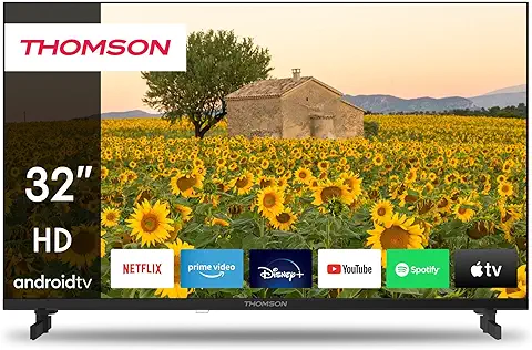 THOMSON 32 Pulgadas (81 cm) HD LED Television (WLAN,Google Assistant, Youtube, Netflix, DAZN, Prime Video, Disney+) - 32HA2S13- 2023  