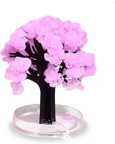 Thumbs Up! Magic Sakura El Asombroso árbol en Miniatura, Rosa, Plástico, para Navidad  