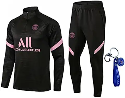 Tightstore Chándal De Entrenamiento De Fútbol Para Club De Fútbol Europa Chándal De Manga Larga Para Adultos Paris, Primavera Y Otoño Unisex, Equipo Deportivo  