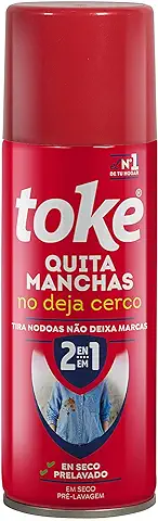 TOKE | Quitamanchas | Doble Uso: En Seco Y Prelavado | No Deja Cerco| Contenido: 200 ml  