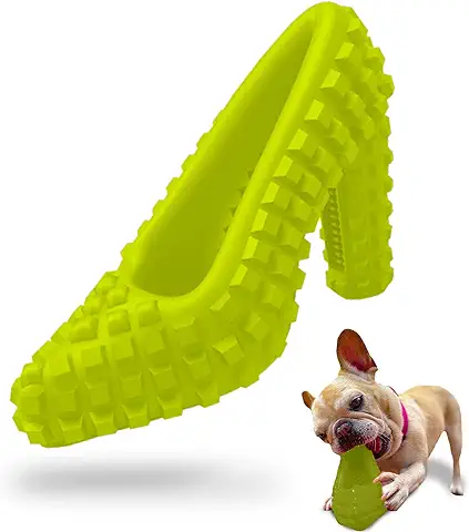 TOME DOG TOYS Juguetes para Masticadores Agresivos, Juguete de Caucho Natural para Perros, Juguetes Masticables para Cachorros para la Dentición para Perros Pequeños y Medianos  