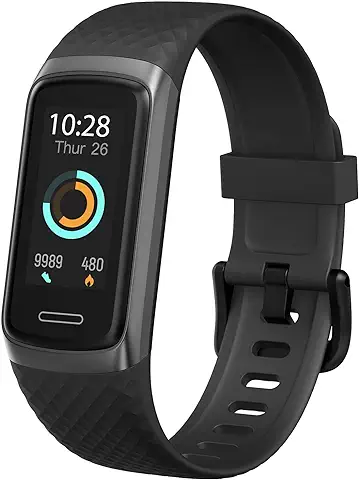 TOOBUR Pulsera Actividad Fitness con Pulsometro Monitor de Sueño 14 Modos Deportivos Impermeable Ip68 Cuenta Pasos Podometro Banda Compatible Android iOS Reloj Inteligente para Hombre Mujer  