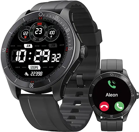 TOOBUR Reloj Inteligente Hombre, Smartwatch Alexa Incorporada 44mm Pantalla IP68 Impermeable con Llamada/podómetro/Seguimiento del Frecuencia Cardíaca/Oxígeno en Sangre/Sueño, para Android iOS  
