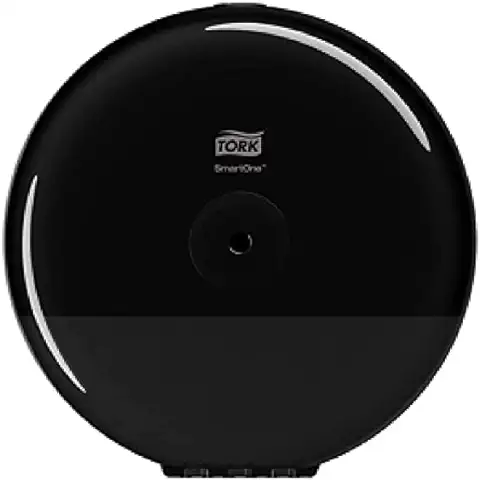 Tork SmartOne Mini Dispensador de Papel Higiénico de Alta Capacidad Negro T9, Diseño de Elevación, 681008  