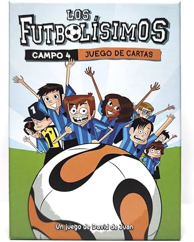 TRANJIS GAMES Moulin Roty LOS FUTBOLÍSIMOS: Campo 4 Juego de Cartas  