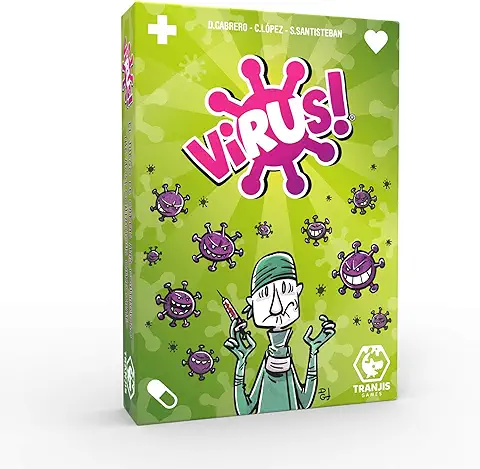 Tranjis Games - Virus! - Juego de Cartas, 8 a 99 Años (TRG-01vir)  