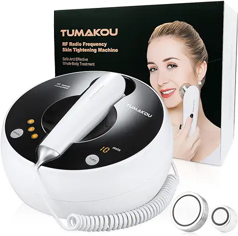 TUMAKOU Radiofrecuencia Facial Máquina, Dispositivo de la Belleza de la cara del RF, Antiedad, Rejuvenecimiento de la piel Anti-arrugas  