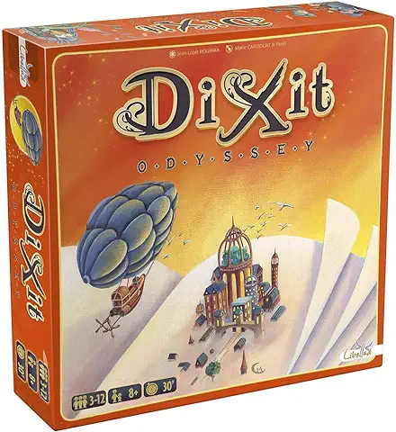 Unbox Now - Dixit Odyssey - Juego de Cartas en Español y Portugués  