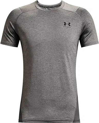 Under Armour Armour Heatgear Fitted-Camiseta de Manga Corta Hombre  