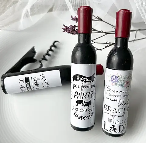 Uvimark - 25 Sacacorchos Magnéticos Personalizados - para Botellas Vino - Regalos Prácticos para Detalles Bodas y Eventos, Bodegas - Artículos Publicitarios - Empresa  