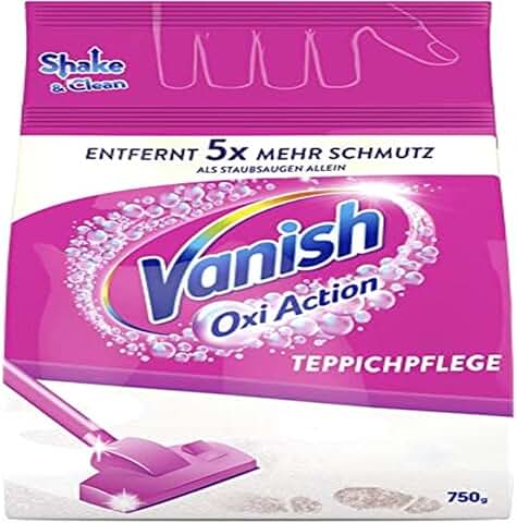 Vanish Power Polvo Clean y Limpiador de Superficies de Fresh Grande de Alfombra, 1er Pack (1 x 750 g)  