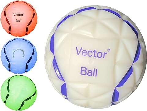 Vector Ball + Herramienta de Entrenamiento de Visión Cognitiva, Mejora la Velocidad Atlética de Reacción, Enfoque, Concentración, Agilidad y Coordinación, para Todos los Deportes y Todas las Edades  