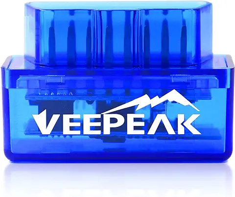 Veepeak Mini OBD II EOBD Adaptador Escáner de Diagnóstico de Automóvil Verificación del Motor Lector de Código de luz para Android y Windows  