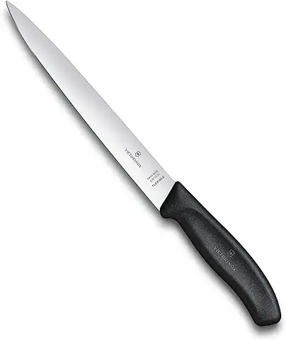 Victorinox Cuchillo, Metal, Negro, Mediano  