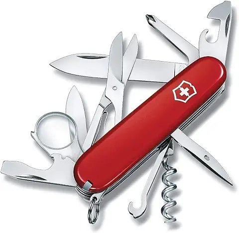 Victorinox Explorer Navaja Suiza, Rojo  