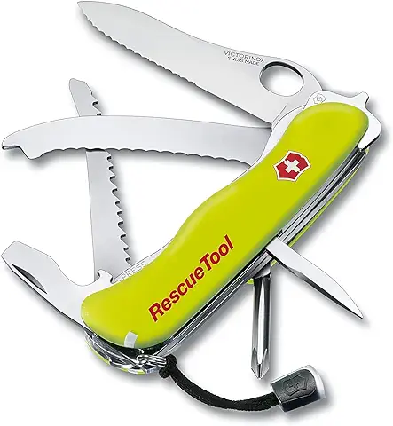 Victorinox Rescuel Tool Navaja, Unisex, Flúor, Talla Única  