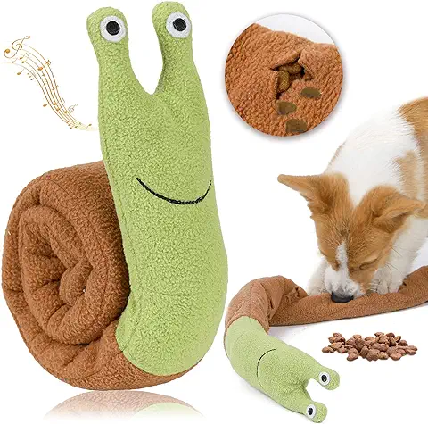 VIPNAJI Juguete Perro,Snuffle Mat para Perros,Juguete para Mascotas de Caracol,Juguete Interactivo para Perro,Pet Snuffue Alimentador Lento,Juguetes Interactivos para Perros para Aliviar el Estrés  