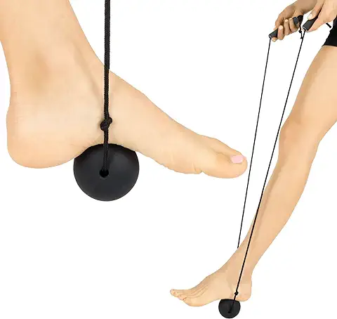 Vive Bola de Lacrosse para Alivio de la Fascitis Plantar,Rodillo para Dolor de pies de Arco,Masajeador de Nudos Musculares de Reflexología para Mujeres y Hombres  