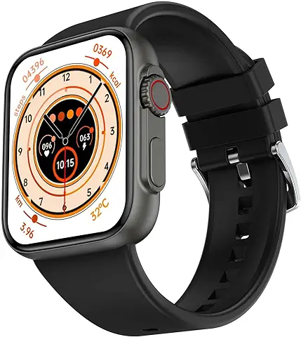 Voigoo Smartwatch,2.01" Reloj Inteligente Hombre Mujer con Llamada,Seguimiento del Frecuencia Cardíaca/Oxígeno en Sangre/Sueño/100+ Modos Deportivos para iOS Android Teléfono(Negro)  