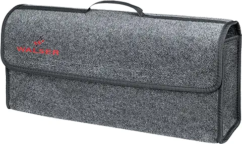 Walser Bolsa de Herramientas para el Maletero Toolbag Tamaño XXL, Organizador de Fieltro para el Maletero, Bolsa para el Coche OK gris  