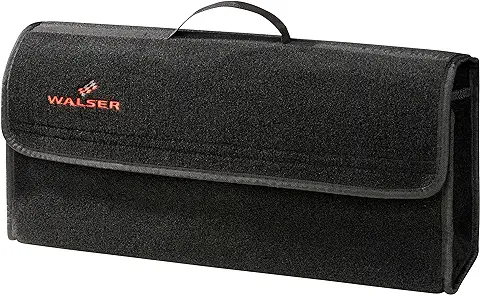 Walser Bolsa de Herramientas para el Maletero Toolbag Tamaño XXL, Organizador de Fieltro para el Maletero, Bolsa para el Coche Ok Negro  