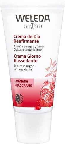 Weleda - Crema de Día Reafirmante de Granada, Atenúa Arrugas y Líneas de Expresión, Cuidado Antioxidante, con Aceite de Sésamo y Aceite de Semillas de Granada, Tratamiento Natural - 30 ml  